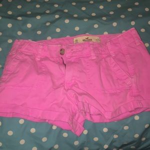 Pink short shorts